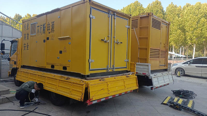 固原柴油发电机组和UPS电源配合使用时的注意事项